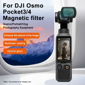 Dji Pocket 3/4 Magnetic Filter Cpl Adjustable Polarizer Nd Graduated Neutral Density Lens Accessory for High-Quality Photography