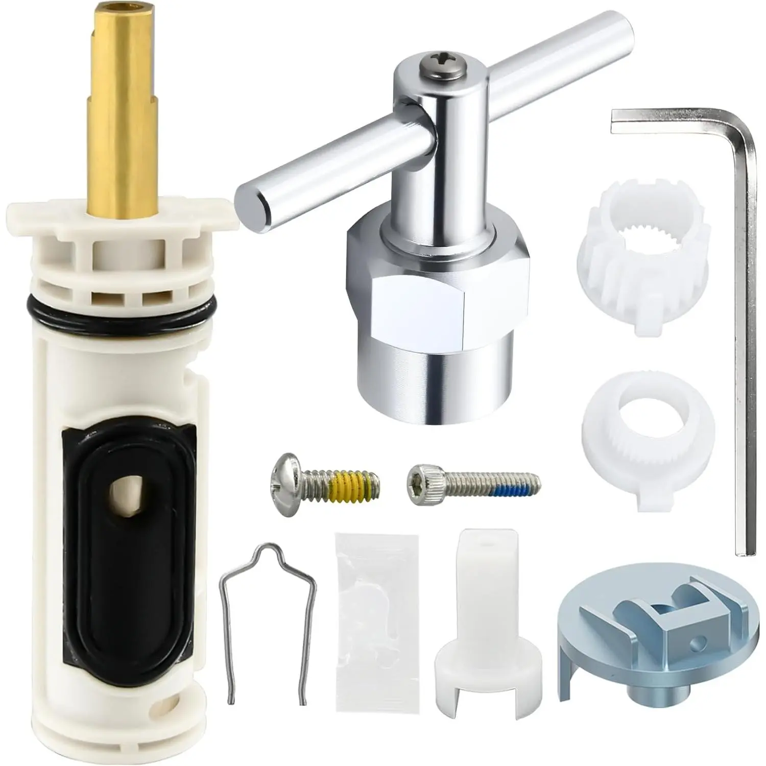 1222   Kit for   Handle Posi Temp Faucet with 104421  &116653 Handle Adapter, Compatible with  Tub & Shower Valve