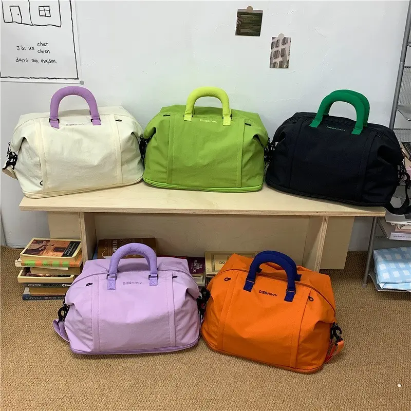 Women's Extra Large Expandable Travel Tote Bag, Large Capacity Carry-On Weekender for Short Trips & Business Travel, Multifunctional Lightweight Gym Duffel Tote for Overnight Getaways, Workout & Daily Use