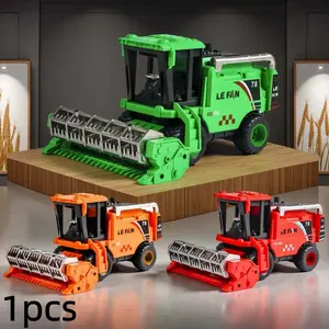 Simulation Farming Farmer Toy Car, Large Combine Harvester Model, Educational Kids Toy, Perfect Gift for Festival, Birthday, Christmas