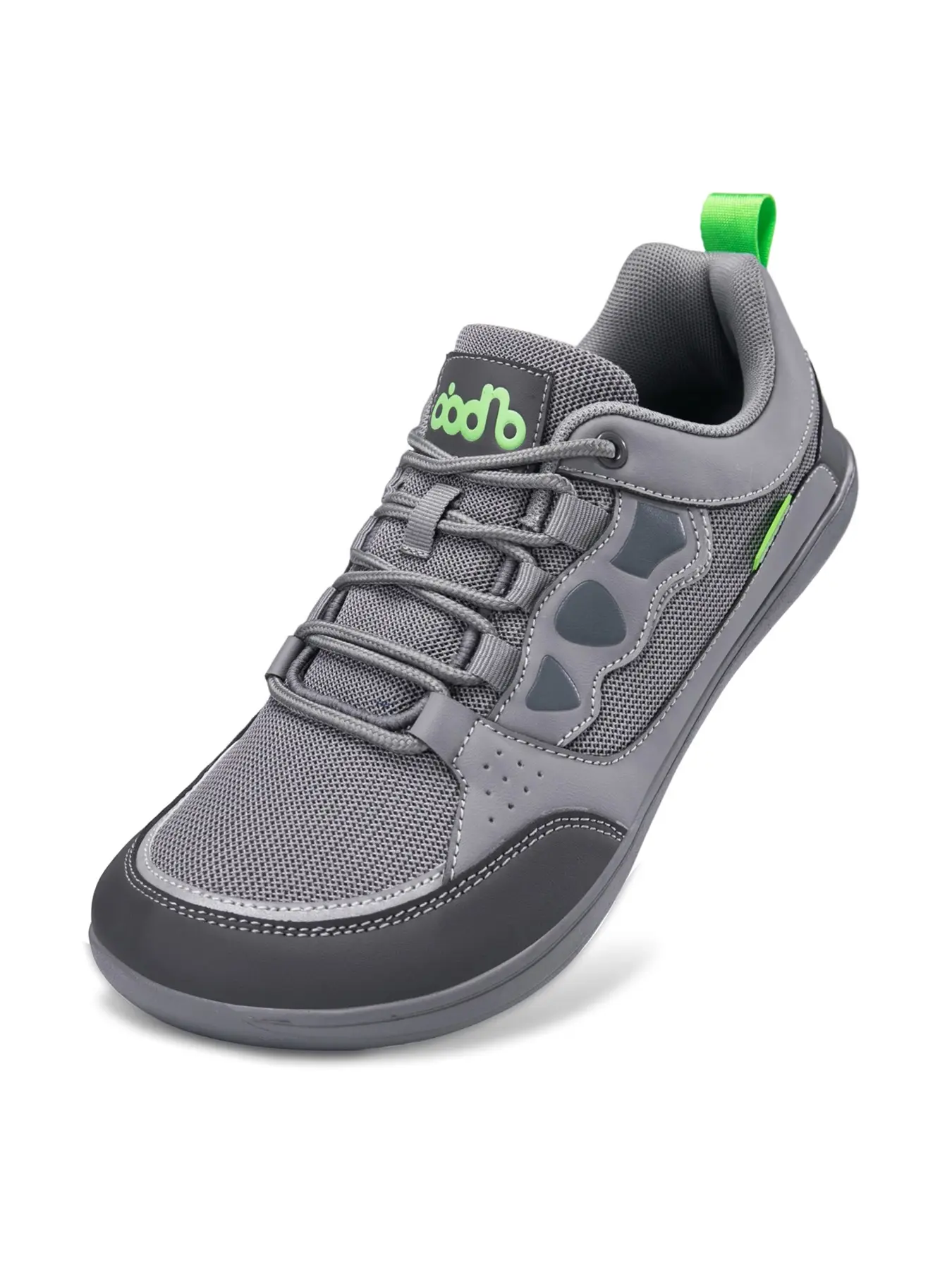 Oiaano Barefoot Wide Toe Man Shoes Leisure Casual Sneaker Mesh Lace Up Breathable Comfort Lightweight Sports Walking Running Hiking