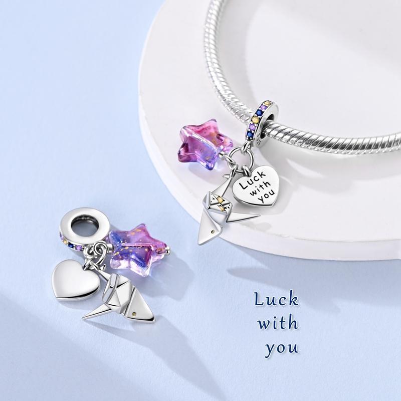 Pink series Charms Plata De Ley 925 Original Heart Pet Cat Dog Bow Handbag luggage Charm Beads Fits Bracelet DIY Jewelry Making Pink series Charms Plata De Ley 925 Original Heart Pet Cat Dog Bow Handbag luggage Charm Beads Fits Bracelet DIY Jewelry Making