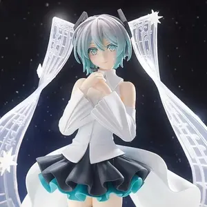 18CM Anime Hatsune Miku Figure Pop Up Parade Little Missing Stars Ver Skirt Suit Standing Model Toy Doll Gift Aciton Figure PVC