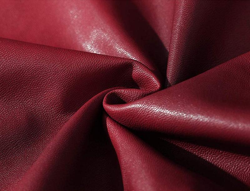 Men's Faux Leather Jacket Vintage with Stand Collar for Motorcycle Biker Riding Bomber Jacket for Men