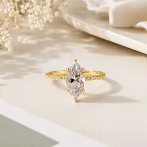 Three-dimensional zirconia ring for women, French minimalist, light luxury, high-end feel C30154-JZ
