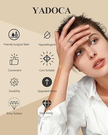 YADOCA 925 Sterling Silver Hug Ring for Women Men Adjustable Hugging Hands Open Love Promise Friendship Wedding Ring YADOCA 925 Sterling Silver Hug Ring for Women Men Adjustable Hugging Hands Open Love Promise Friendship Wedding Ring