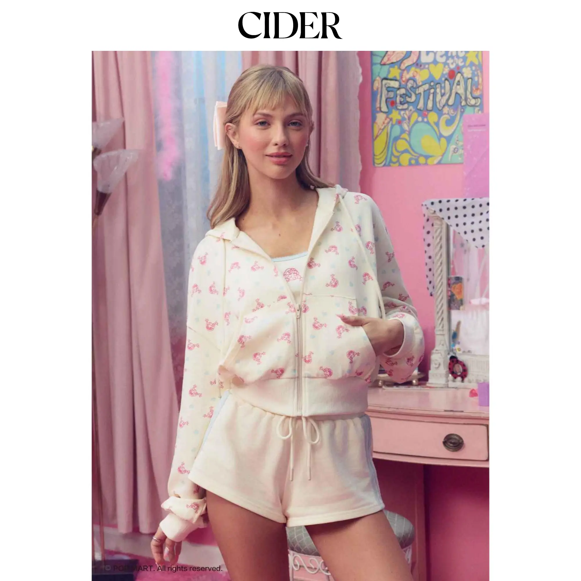 Cider｜Peach Riot - Just Peachy Lounge Set