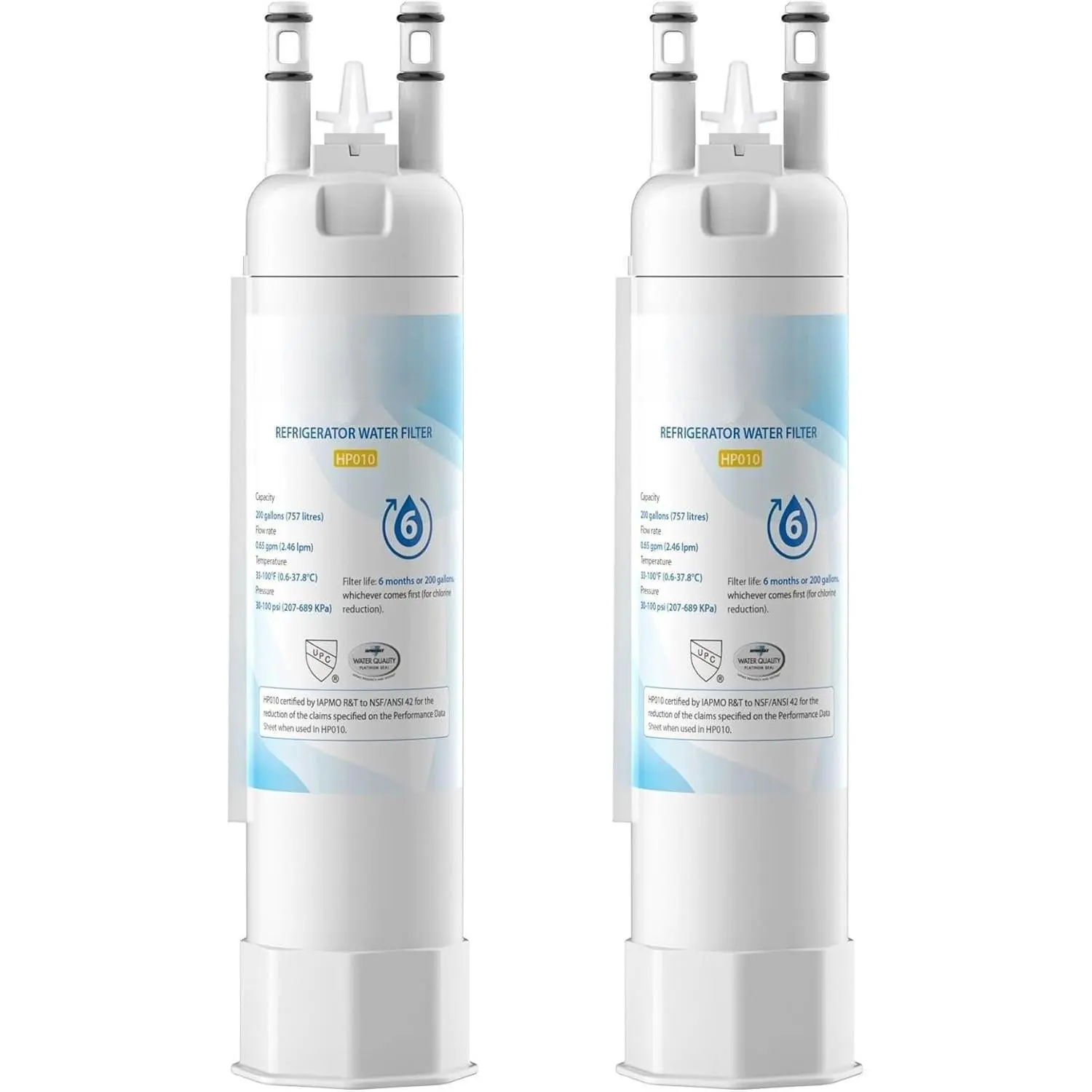 FPPWFU01 EPPWFU01 Water Filter , Compatible with EPPWFU01 PureAdvantage PWF-1,  FPPWFU01 PurePour PWF-1 (2 Count)