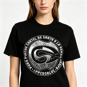 "Cartel De Santa Chicano Lowrider Gangster Chicana Theme" Graphic Unisex Tee |   All-Season Breathable Top