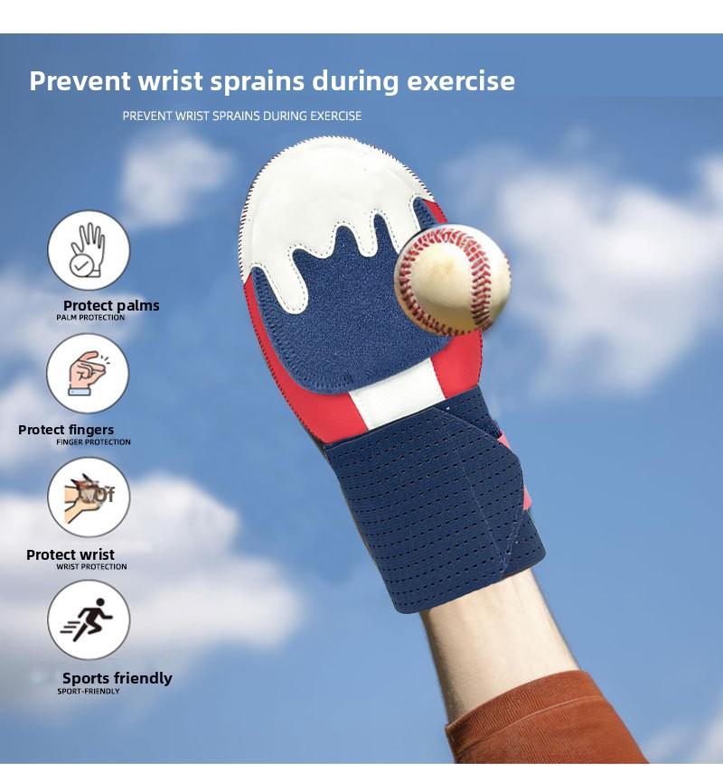 Baseball Softball Sliding Gloves Children Youth Adult Palm Finger Protection Gloves Softball Sports Gloves