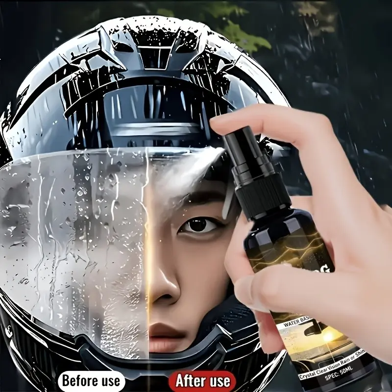 R1: "Spray" must be translated as "spray"   Original: Durable Anti-Fog and Water-Resistant Lens Spray | Ensures long-lasting clear vision on all glass and plastic surfaces, formulated with a water-based, oil-free formula