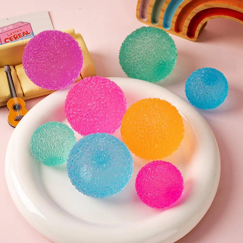 Venting Balls Squishy Fidget Toy Slow Rebound Anxiety Relief Soft Sensory Squeeze Toys for Adults Kids Birthday Gifts Perfect for Stress Relief