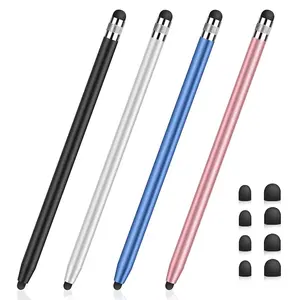 4 Pack Capacitive Stylus Pens, High Sensitivity Precision Touch Screen Stylus Compatible with iPad, iPhone, Android Tablets & All Universal Touch Devices