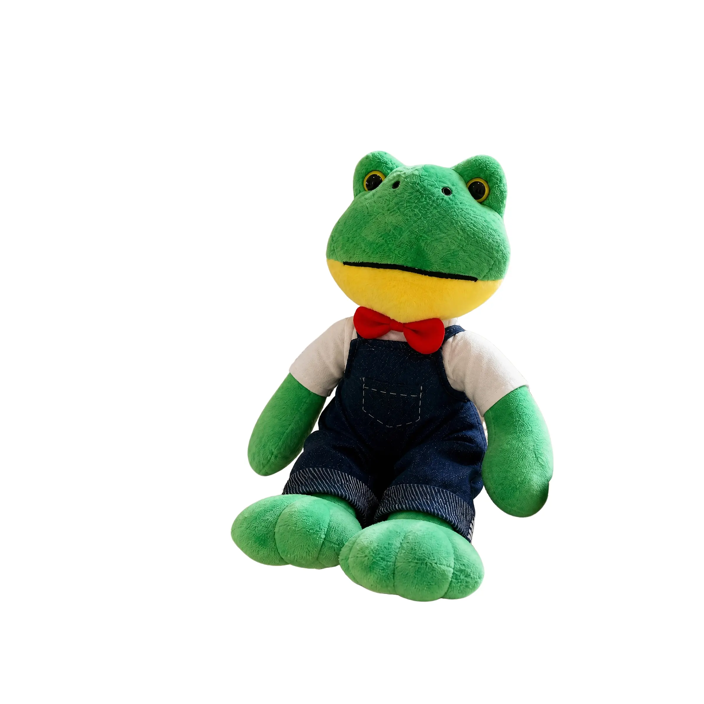 Cute Frog Plush Toy Doll, Long Legged Trendy Lonely Frog Mr., Pillow Stuffed Animal, Gift Companion, Adorable Small Frog Keychain