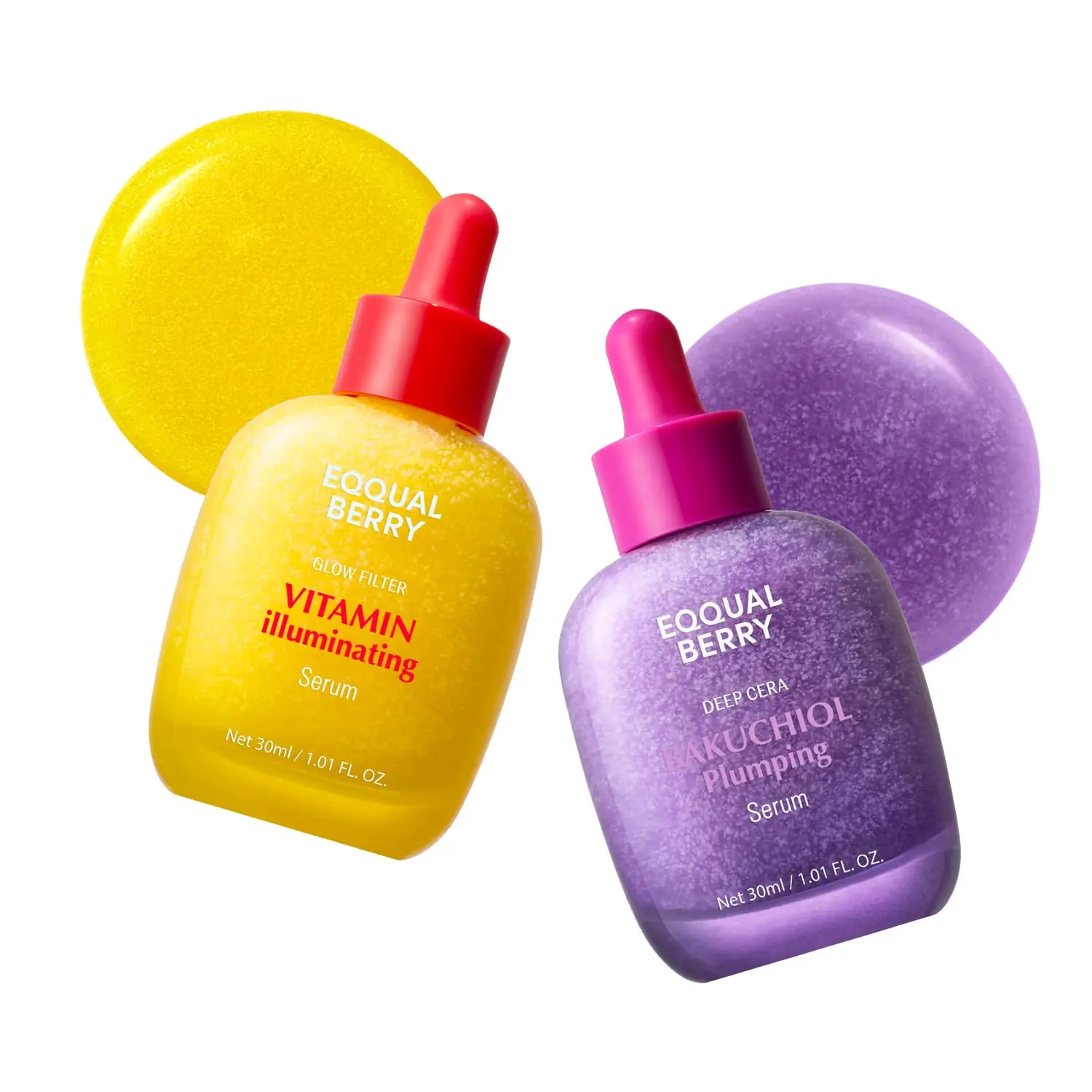 Bakuchiol & Vitamin C Serum Set - Anti-Aging & Brightening Duo for Radiant, Firm Skin |   Gentle Retinol Alternative & Vitamin-Packed Glow Enhancer