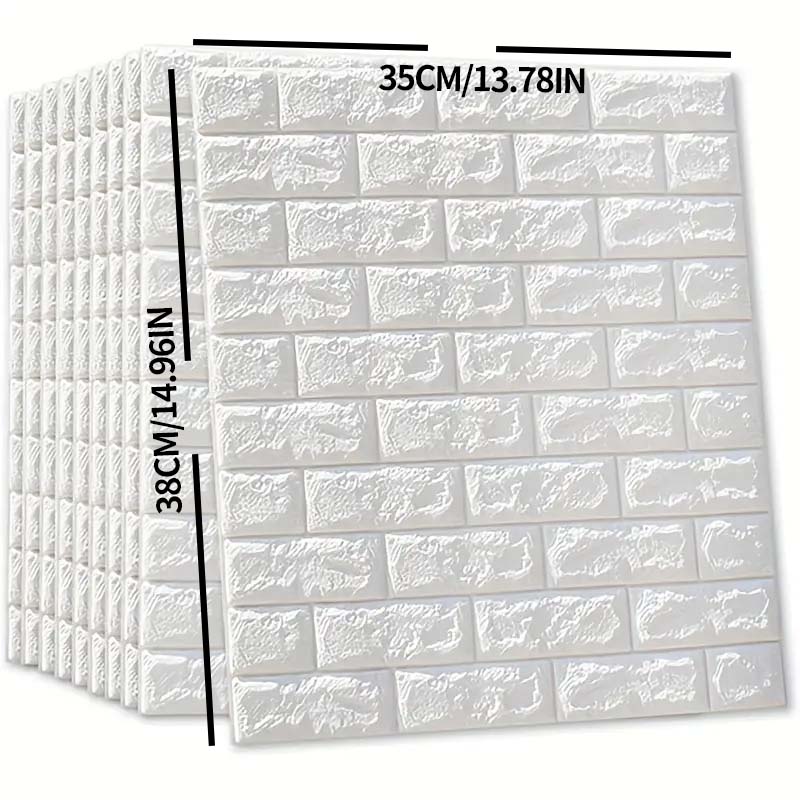 Marble Pattern Self-adhesive Shower Wall Panel, Waterproof Peelable & Stick-on Shower Wall Panel, Suitable for Bathrooms and Kitchens