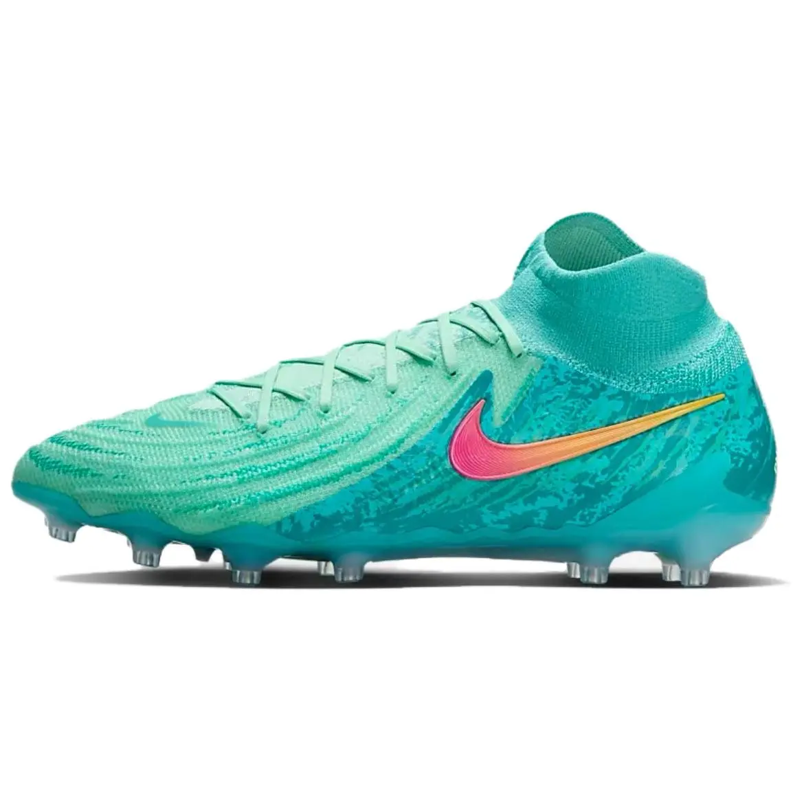 Nike Phantom Luna 2 ELT LV8 AGPRO Men's Football Cleats with Round Toe, Comfort Fit, and Artificial Grass Short Studs Verifiable, with credentials and supporting global authentication