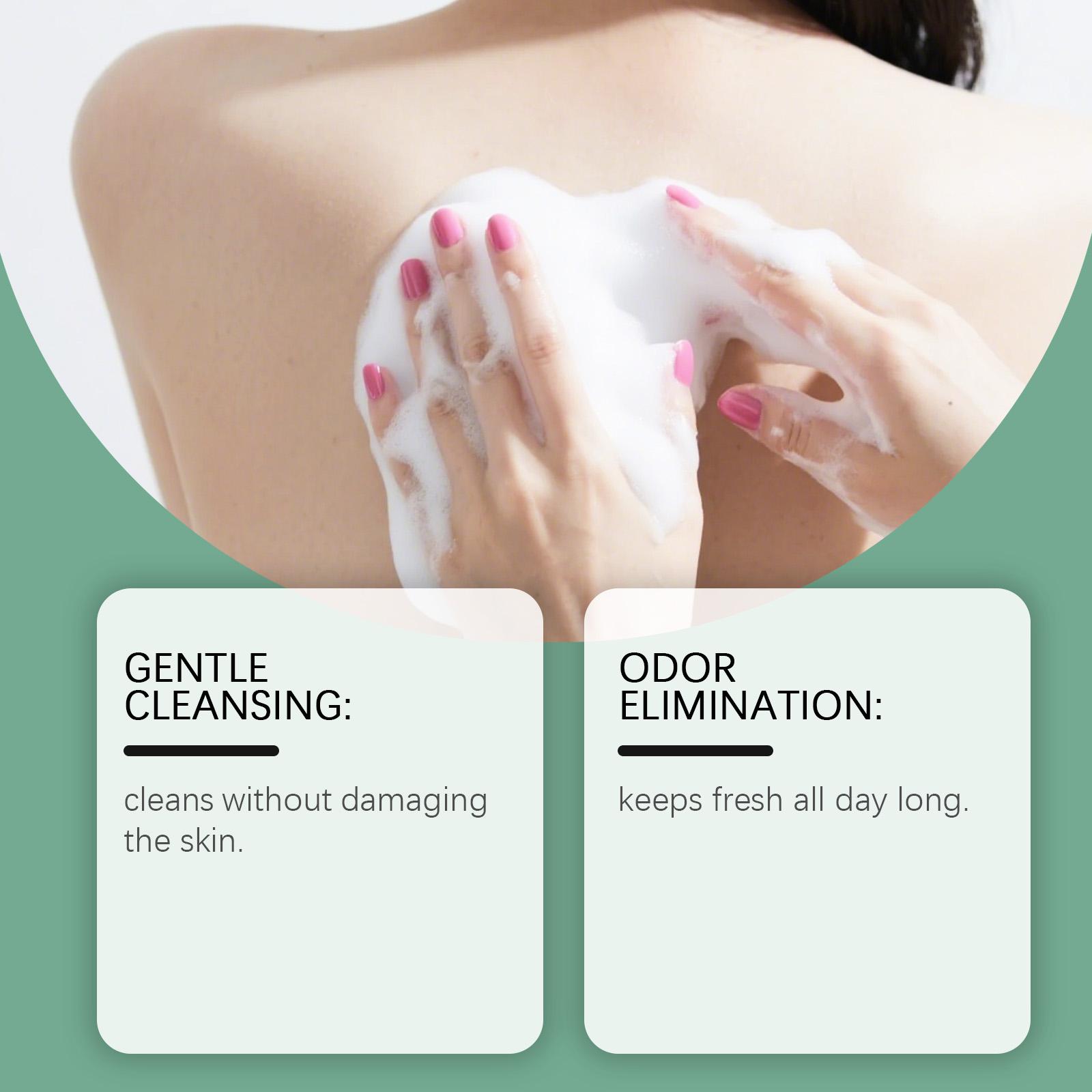 OceAura Tea Tree Refreshing Body Wash, Moisturizing and Nourishing, Refreshing and Moisturizing Rich Foam Daily Cleansing and Bath