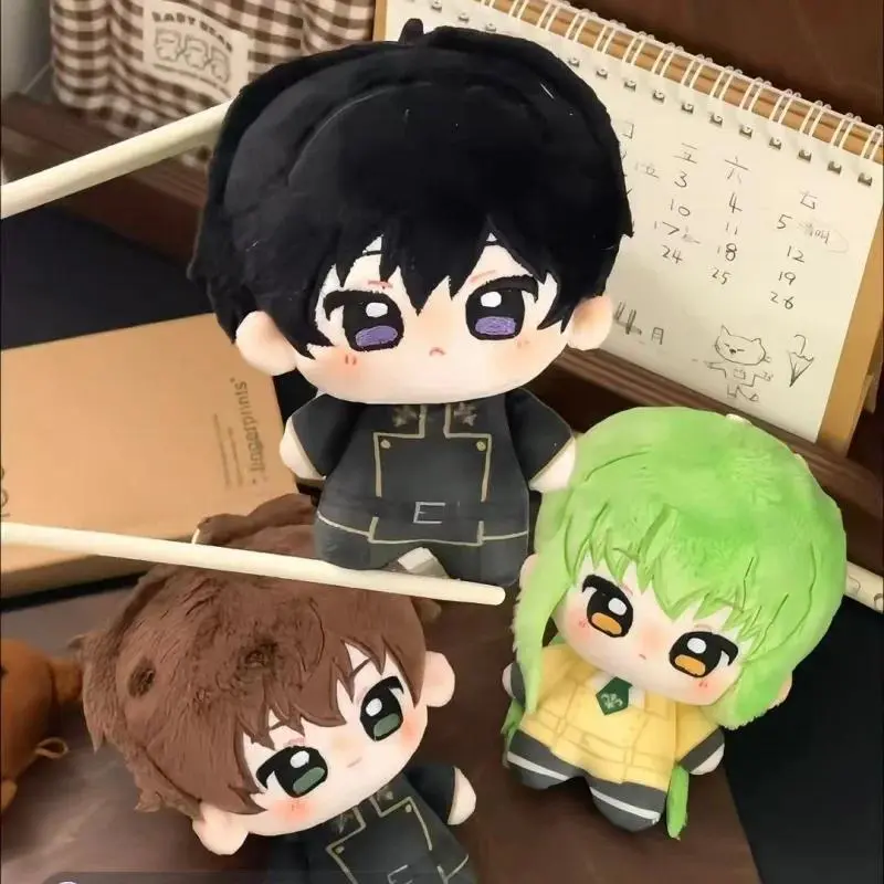 Code Geass Anime Plush Dolls 10cm Lelouch Lamperouge CC C2 Suzaku Kururugi Cute Stuffed Figure Doll Surprise Gift for Anime Fans