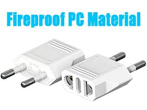 European Plug Adapter, 8 Pack US to Europe Plug Adapter, European Travel Type C Plug Adapter, 220V to 110V Adapter Plug America to Europe, Travel Adapter Europe Power Converter