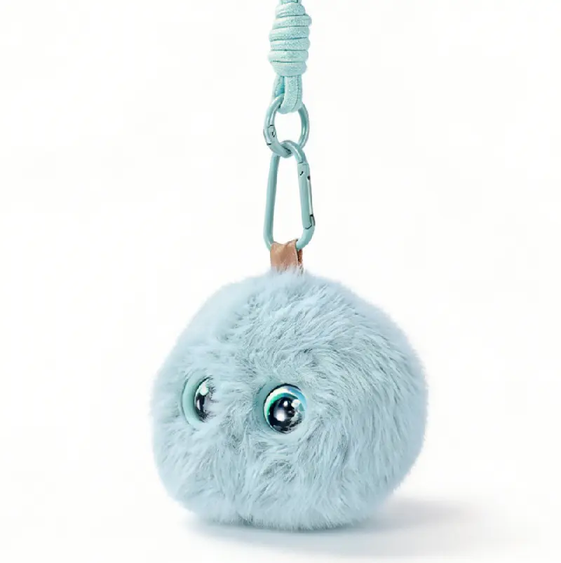 Portable AI Smart Cute Plush Toy with Deep Memory, Intelligent Companion, ChatGPT-Connected, Smart Interactive Experience (Lake Blue)