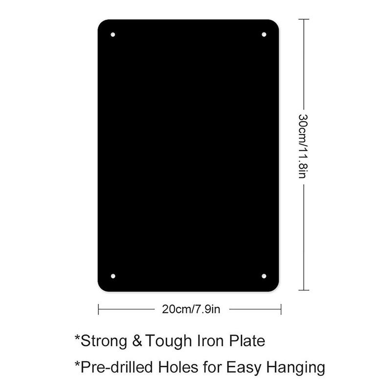 My Hero Academia High Quality 8x12 Plate Metal Painting Set Reusable Durable Iron Art Canvas for Artist Wall Decor Poster Room Ornaments Artistic Print Photo Industrial Outdoors