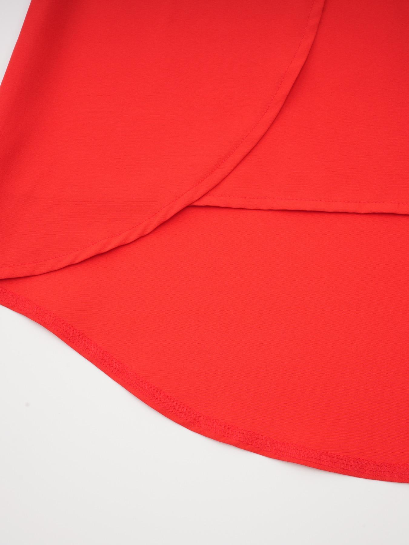 Women's Plain Wrap High Low Hem Button Front Shirt, Casual Fashion Shirt, Casual Long Sleeve Collared Top for Fall & Winter, Going Out Tops, Women's Clothing for Daily Wear, Womenswear