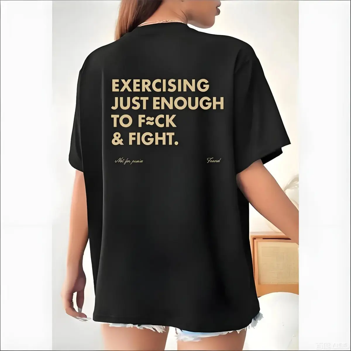 Funny EXERCISING JUST ENOUGH TO F. CK & FIGHT Tee, Retro Vintage Y2K Streetwear compression shirts compression shirts