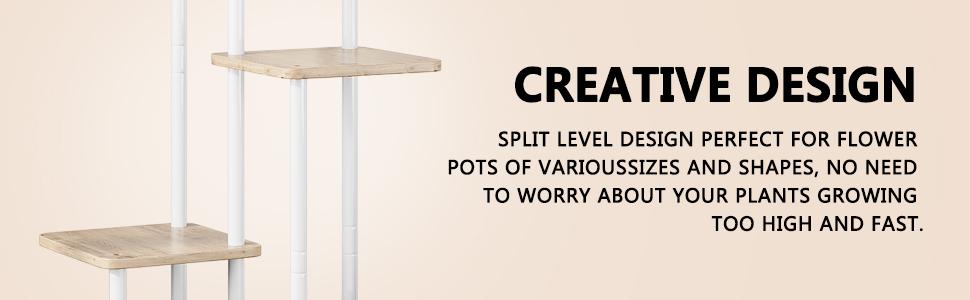 Simple and Easy to Assemble Plant Stand Indoor Plant Stand Multiple Stands for Garden Terrace Corner Balcony Living Room Deals For You Days Outdoor Planters White Taper Planter