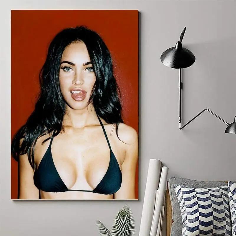 Flair Hub Megan Fox 3x5Ft Flag Tapestries Wall HangingCollege Dorm Wall Decor Room Flags Wall Art Poster Home Decor forBedroom Living Room Banne Decoration