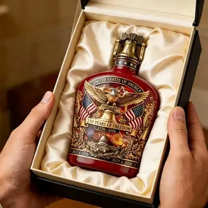 2026 United States 250th Anniversary Freedom Commemorative Decorative Wine Bottle Drinkware Decoration