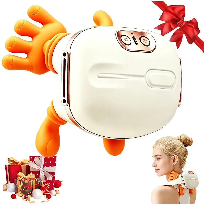 1 pc Neck Massager with Heat for Pain Relief, Deep Tissue Shoulder & Back Massager, Shiatsu Neck and Back Massager 2026 (Upgraded Version) - Lightweight, Ideal for Muscle Relaxation After Exercise or Aerobics, Perfect Gift