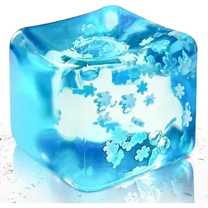 Stress Balls for Adults, Stress Cube Fidget Toys, Enhanced Grip Strength Squeeze Toys, Valentines, Easter, Party Favors, Square Shape Stress Cube Stress Toys for Adultfidget toys