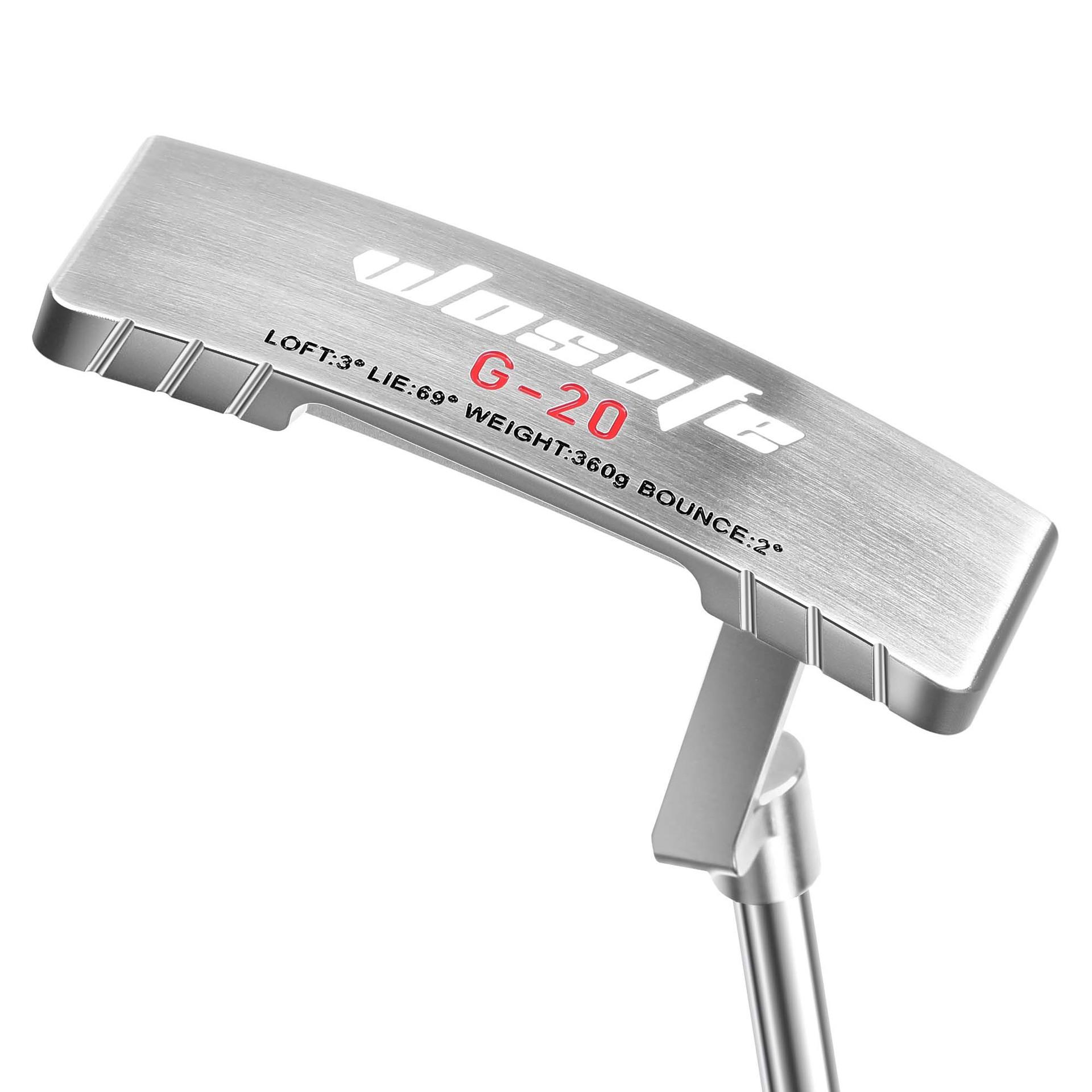 Wosofe G-20 Golf Putter - Men's Single Club - Practice Putter with Low Center of Gravity and High Forgiveness