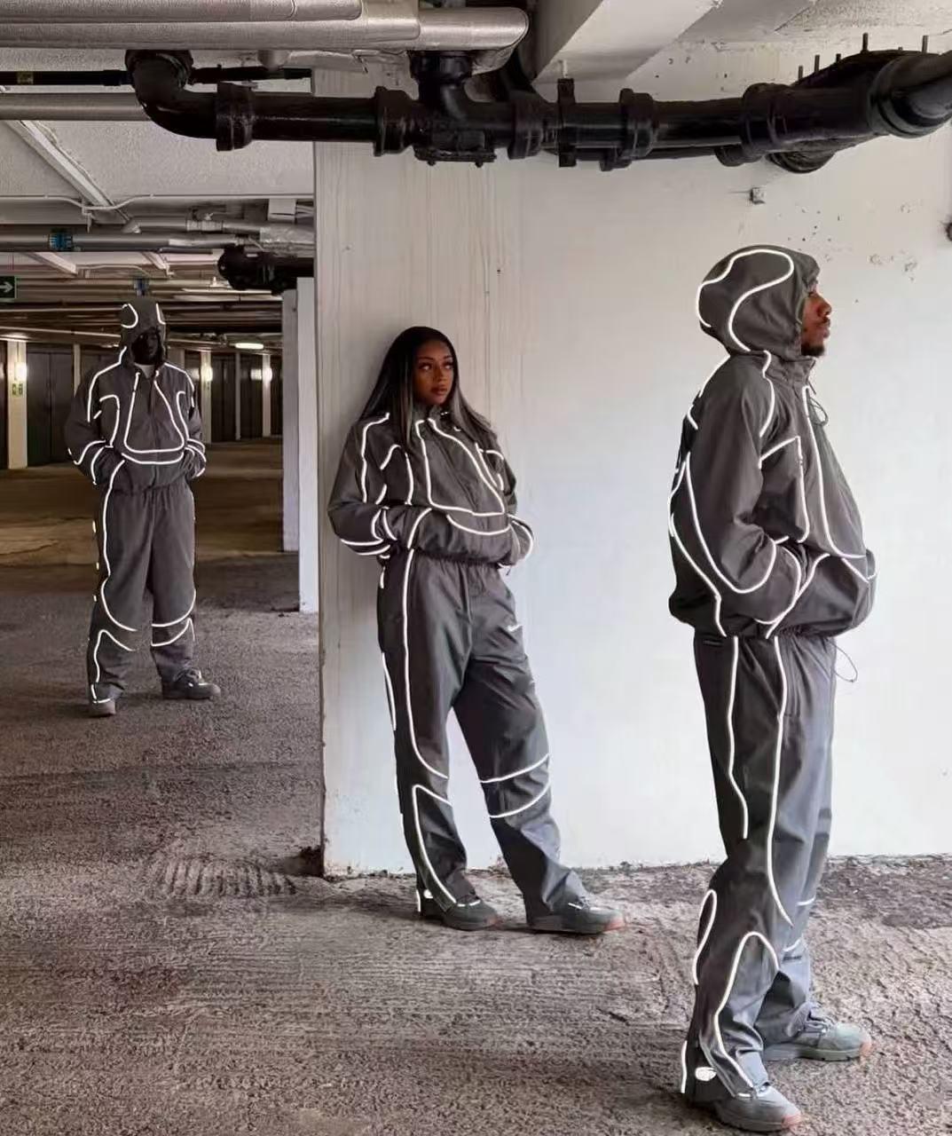 LOGO Hoodie Men Casual Hooded Jacket Pants SpringStatements