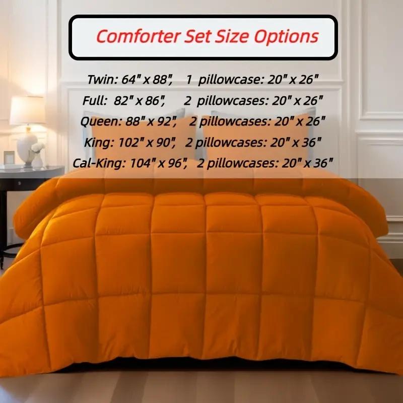 2-3 Piece Comforter Set - Soft, Luxury Warmth| Queen/King/Cal King| 1 Comforter + 1/2 Pillowcases| Machine Washable| Winter Bedding Essential 2-3 Piece Comforter Set - Soft, Luxury Warmth| Queen/King/Cal King| 1 Comforter + 1/2 Pillowcases| Machine Washable| Winter Bedding Essential