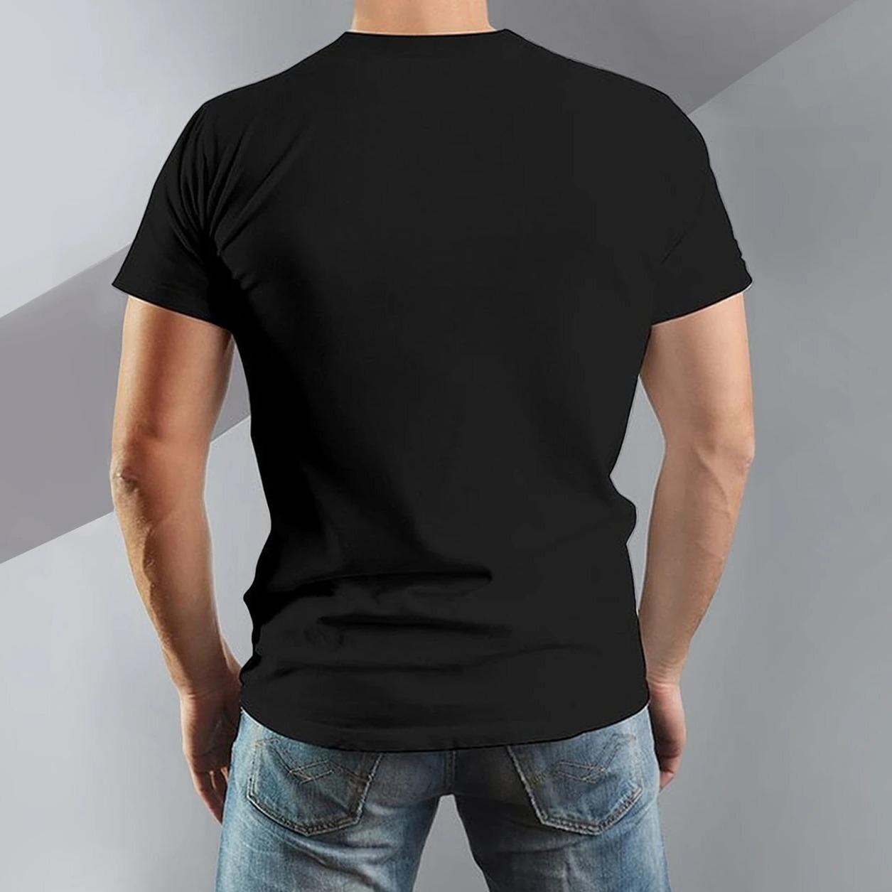 Summer T Shirts I'm Mike Doing Mike Things Funny First Name Mike T-Shirt Fitted Short Sleeve Crew Neck Casual Classic  Streetwear Crewneck