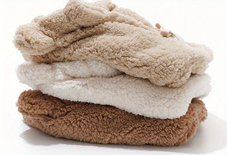 Anime Bear Plush Hat Scarf Mask 3-in-1 Fleece Ear Warmer Soft Double Layer Elastic Drawstring Lightweight for Autumn Winter Christmas Daily Wear