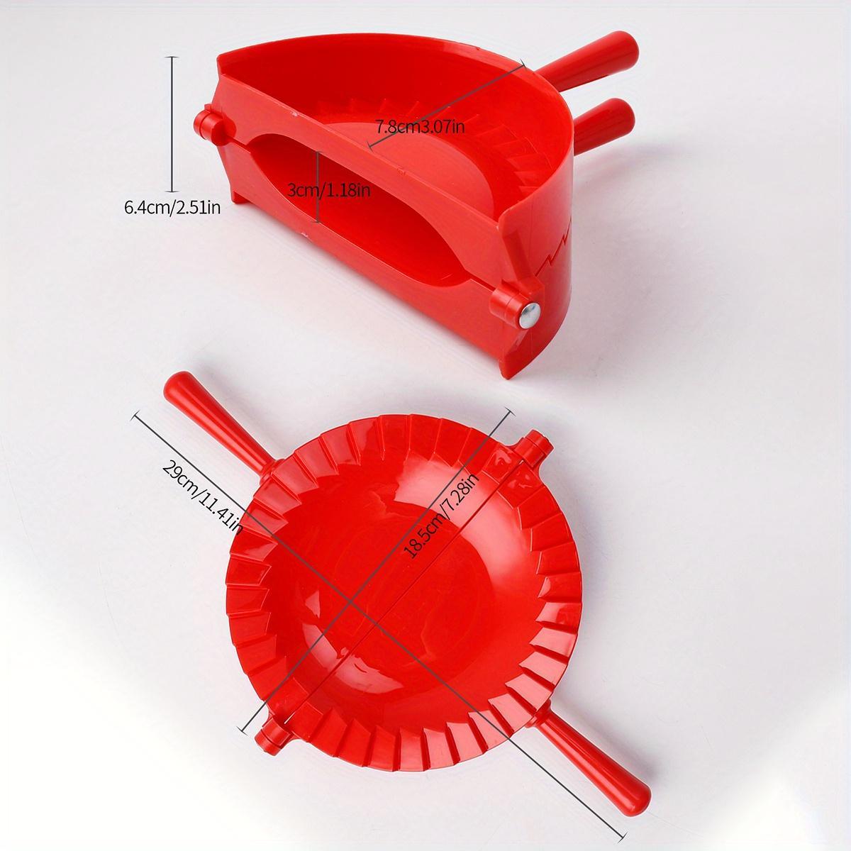 1 Count Plastic Dumpling Maker Mold - Easy Hand-Made Dumpling Tool, Practical Kitchen Supply for Home Cooking