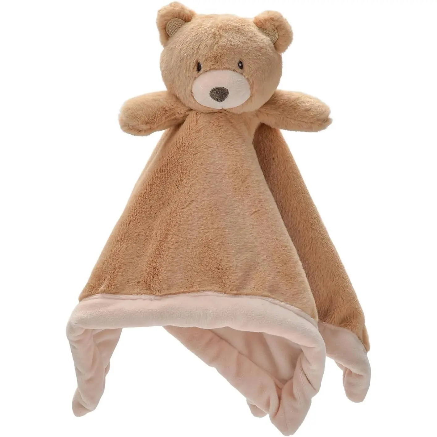 Soft Baby Bear Security Blanket with Stuffed Animal, Gender Neutral Lovey Snuggle Toy for Newborn Boys and Girls(Gift)