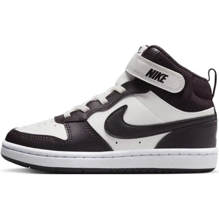 Nike Court Borough Mid 2 PS 'Sail Burgundy Ash' CD7783-126