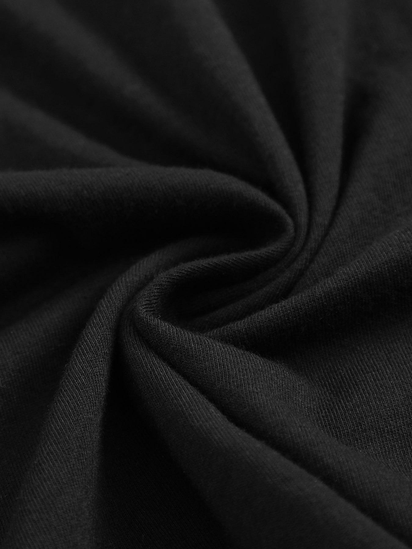 Colorful Design RUMI Children's T-Shirt - Black Cotton T-Shirt for Kids, Blue Jeans and Yellow Sunglasses, Fun Summer Style - Perfect for Outdoor Activities and Amusement Parks, Great Gift for Boys and Girls