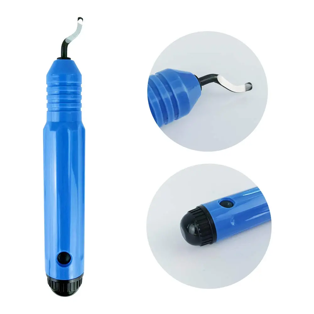 Deburring Tool Kit,Debur ,  Burr Remover Hand Tool with   for /Plastic//Copper and Steel (Handle)