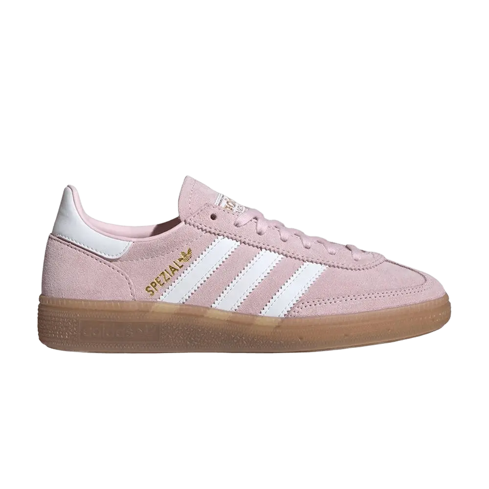 adidas Handball Spezial J 'Clear Pink Non Dyed Gum' (Unisex) Clear Pink/Non Dyed/Gum childrens skate shoes JR2109