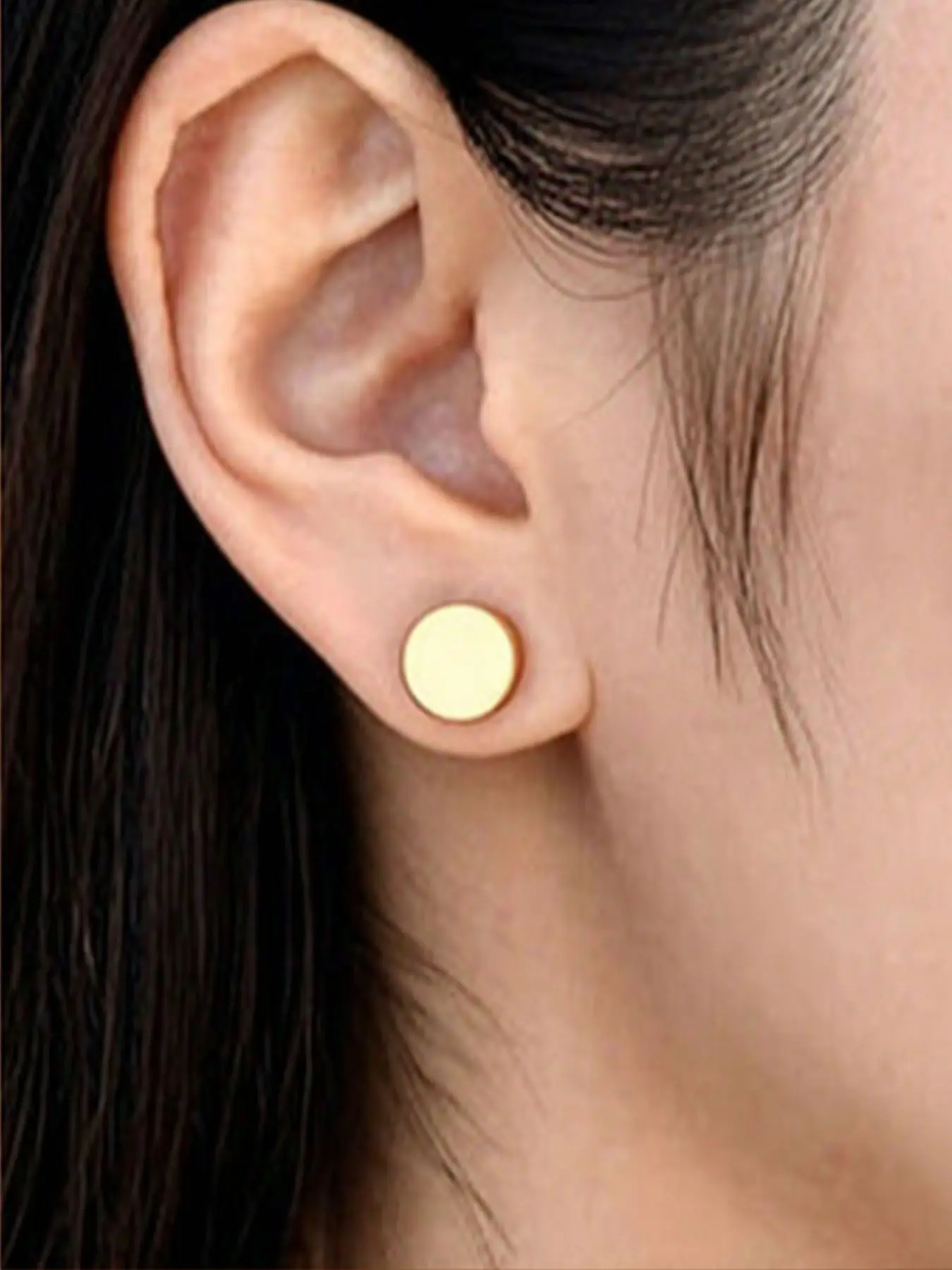 Dumbbell Earrings, Fashionable Minimalist Design, Elegant Jewelry Accessory, Perfect for Daily Wear, Stylish and Simple Ear Studs