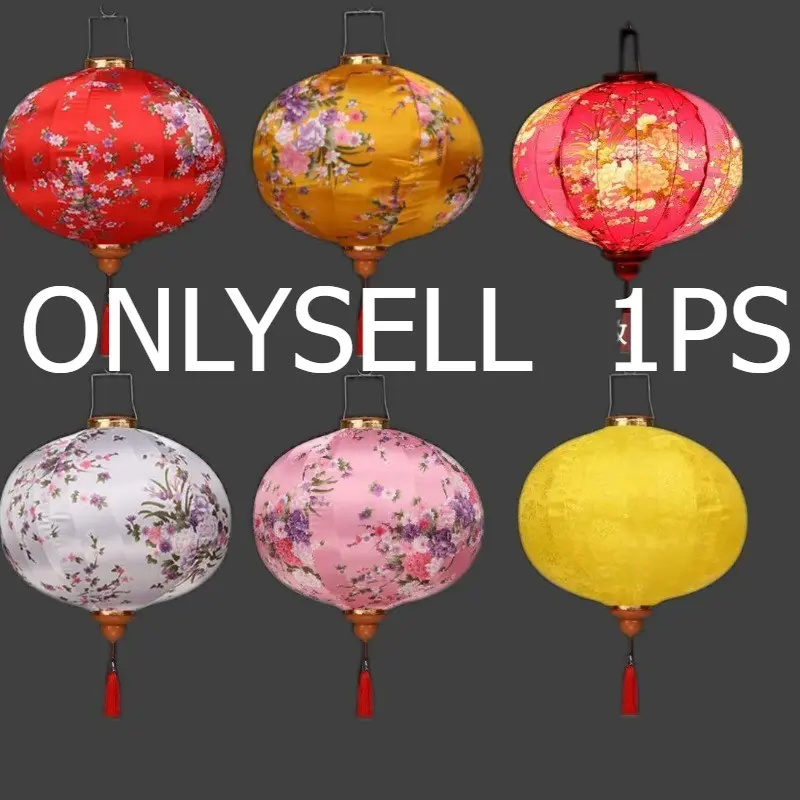 Unlit Lanterns in Various Colors, Perfect for Lantern Festival, Christmas, New Year, Hotel Decor, Courtyard Decoration, Outdoor Garden Parties, Traditional Chinese Design