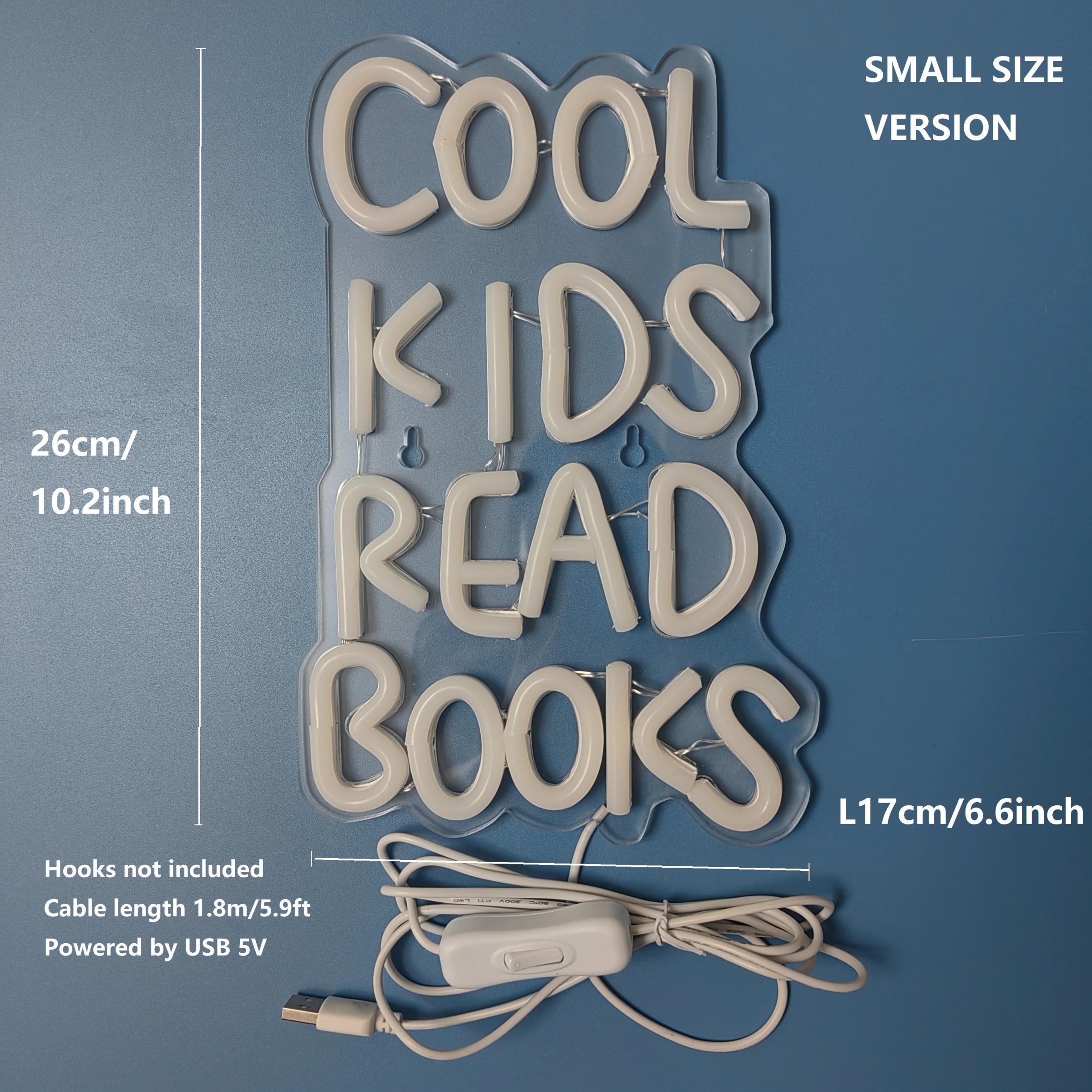 Neon Alphabet Letter Light for Kids Room Decor, USB Powered Indoor Lighting Gift for Girls Boys Birthday Christmas Present