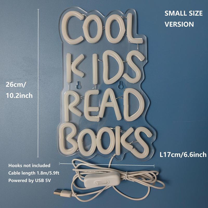 Neon Alphabet Letter Light for Kids Room Decor, USB Powered Indoor Lighting Gift for Girls Boys Birthday Christmas Present