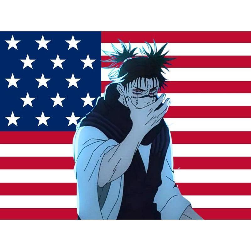 Pink anime Choso Tapestry, Fun Anime JJk Art Prints Poster Wall Decor Tapestry, for Clubs Bars University Dormitories Living Rooms Bedrooms  Decoration Photo Cotton Linen Decorative Light Home Goods