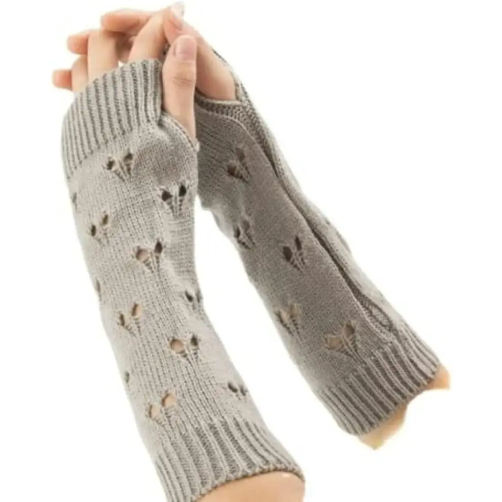 Fairy Grunge Accessories: Ripped & Crochet Gloves - Grunge Aesthetic